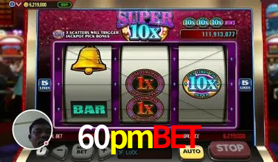 Interface moderna da plataforma 60pmbet